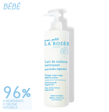 Lait de toilette nettoyant...